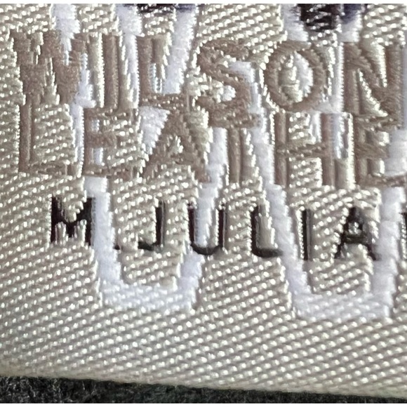 Wilson Leather hat by M.Julian Leather adjustable - Picture 4 of 13